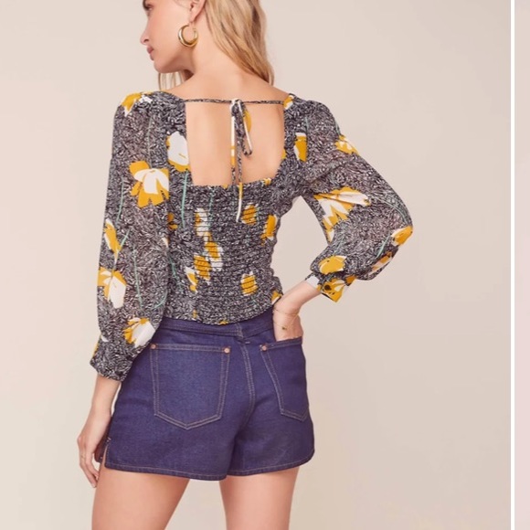 ASTR: AMAYA FLORAL TOP - Picture 3 of 9